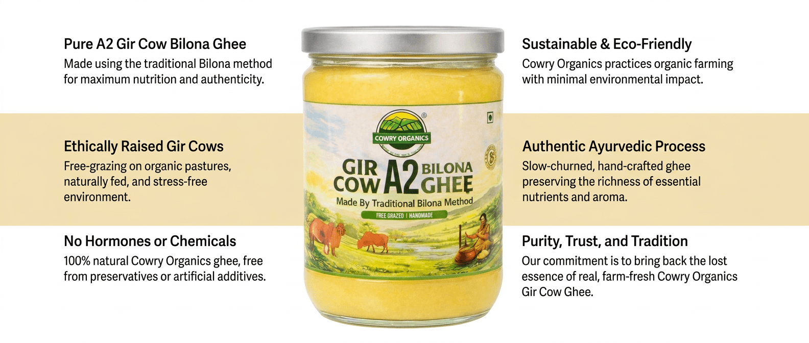 Cowry Organics - Why Choose Us